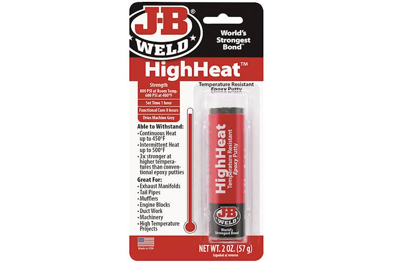 J B Weld Highheat Temperature Resistant Epoxy Putty Jjj Can