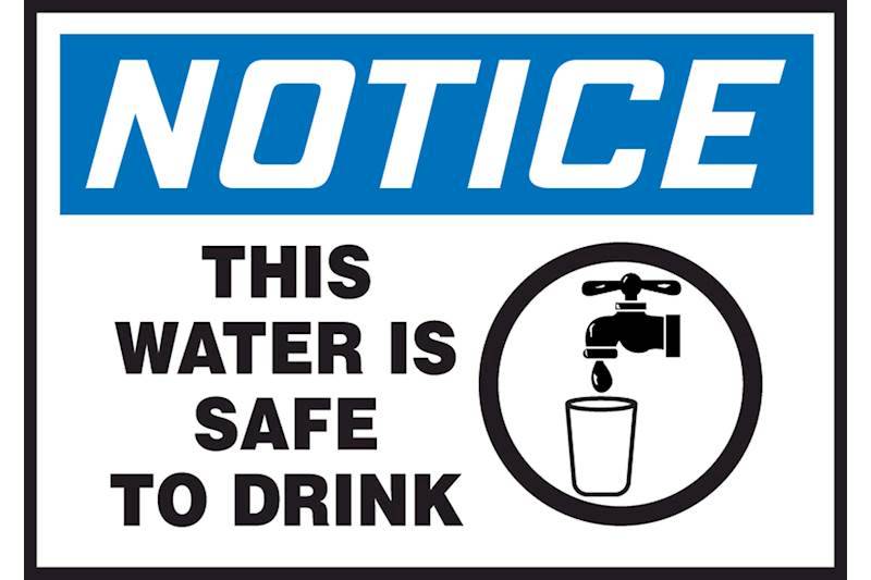 Potable and Non-Potable Water Signs