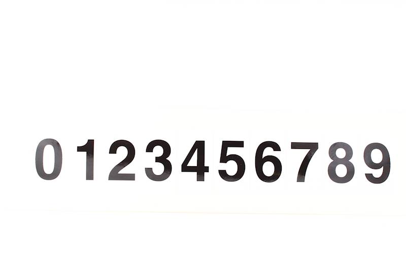 Letter and Number Sets