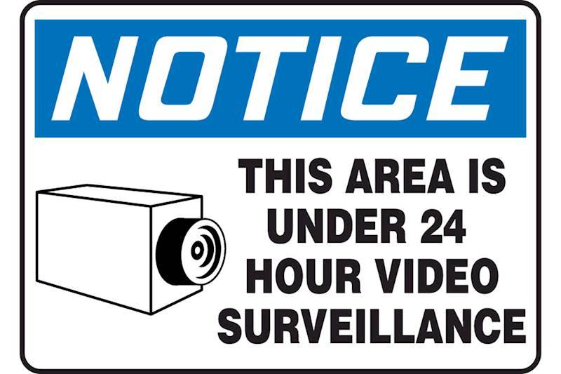 Video Surveillance Signs Collection | Canadian Industrial Supply