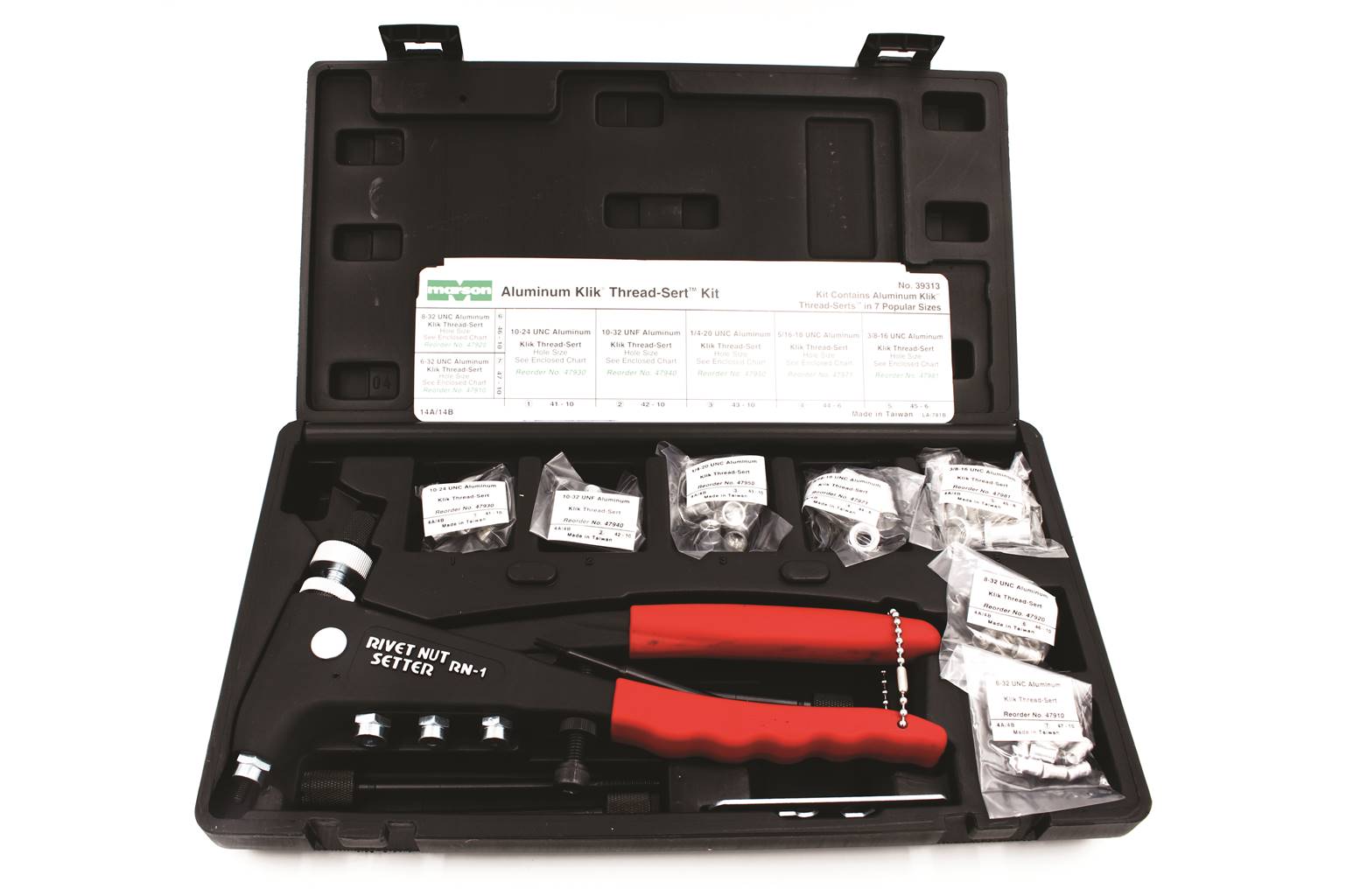 Marson ALUM. KLIK THREADSERT KIT alc39313 Gregg Distributors LP