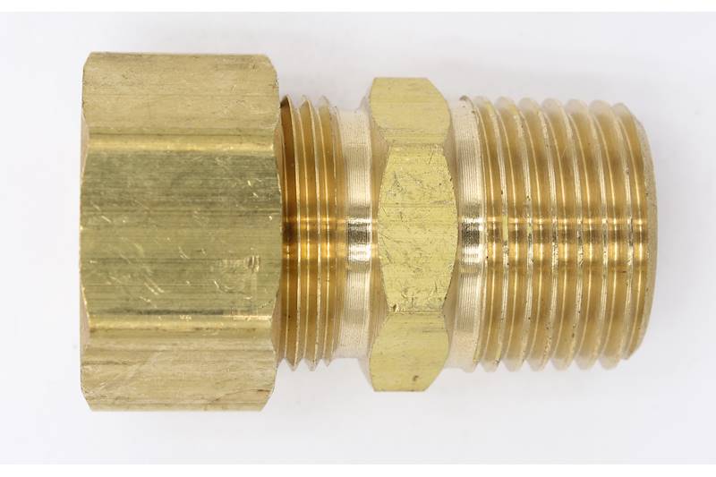 SAE-4-M To 3/16 Compression, Brass - MHOxygen