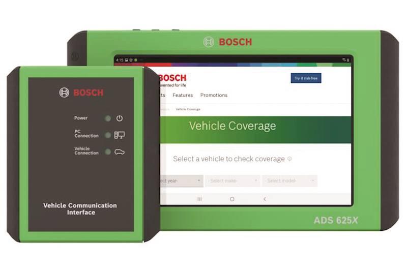 Bosch ADS 625X DIAGNOSTIC SCAN TOOL bsh3975 ohcanadasupply.ca