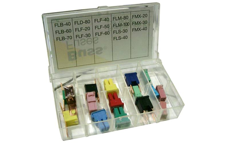 16 Assorted Fusible Link Bussmann No.45 Fusible Link Kit