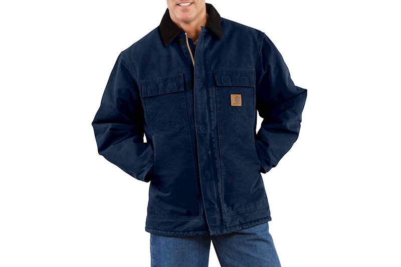 carhartt sandstone quilt lined jacket