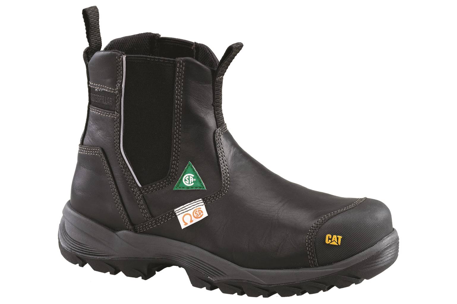 cat pull on work boots