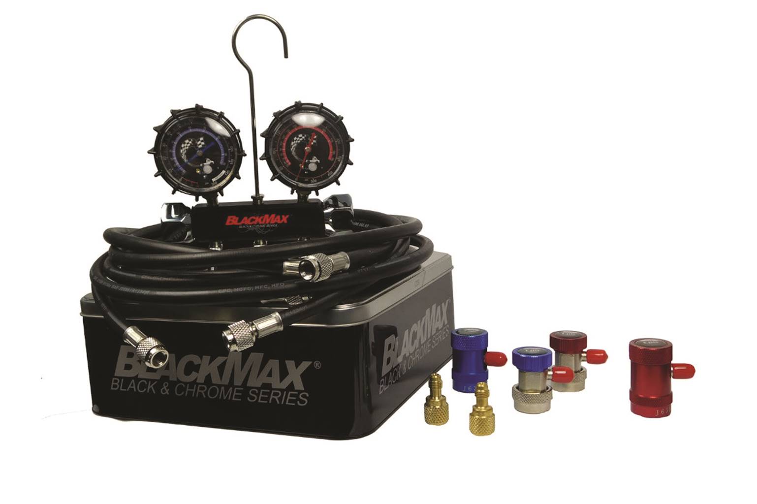 CPS BLACKMAX® MANIFOLD & GAUGE SET cpsmaid8qdl Gregg Distributors LP