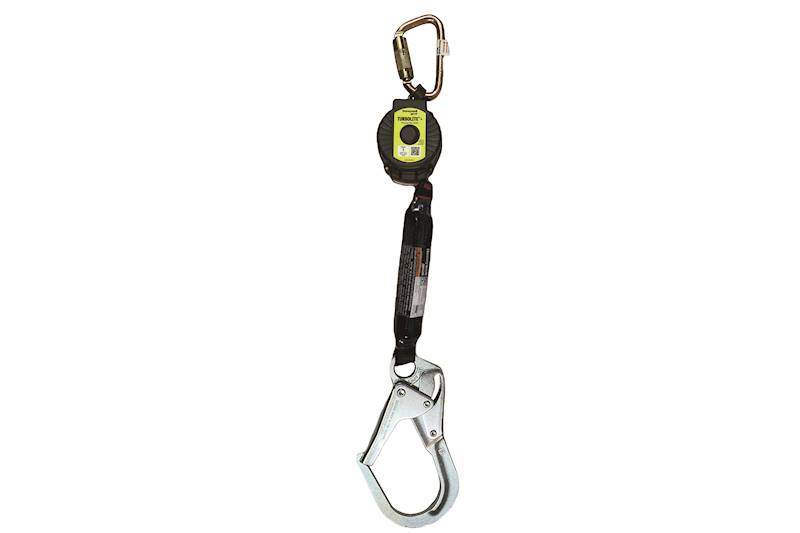 Honeywell 6 Ft. Turbolite™+ Personal Fall Limiter – Carabiner & Rebar ...