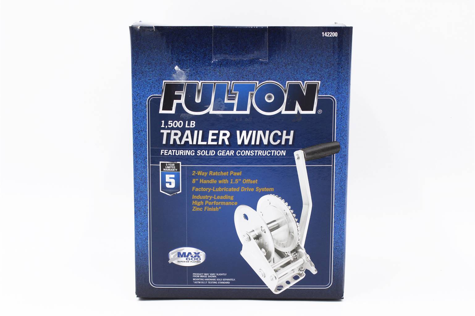 Fulton 1500LB WINCH flt142200 Gregg Distributors LP