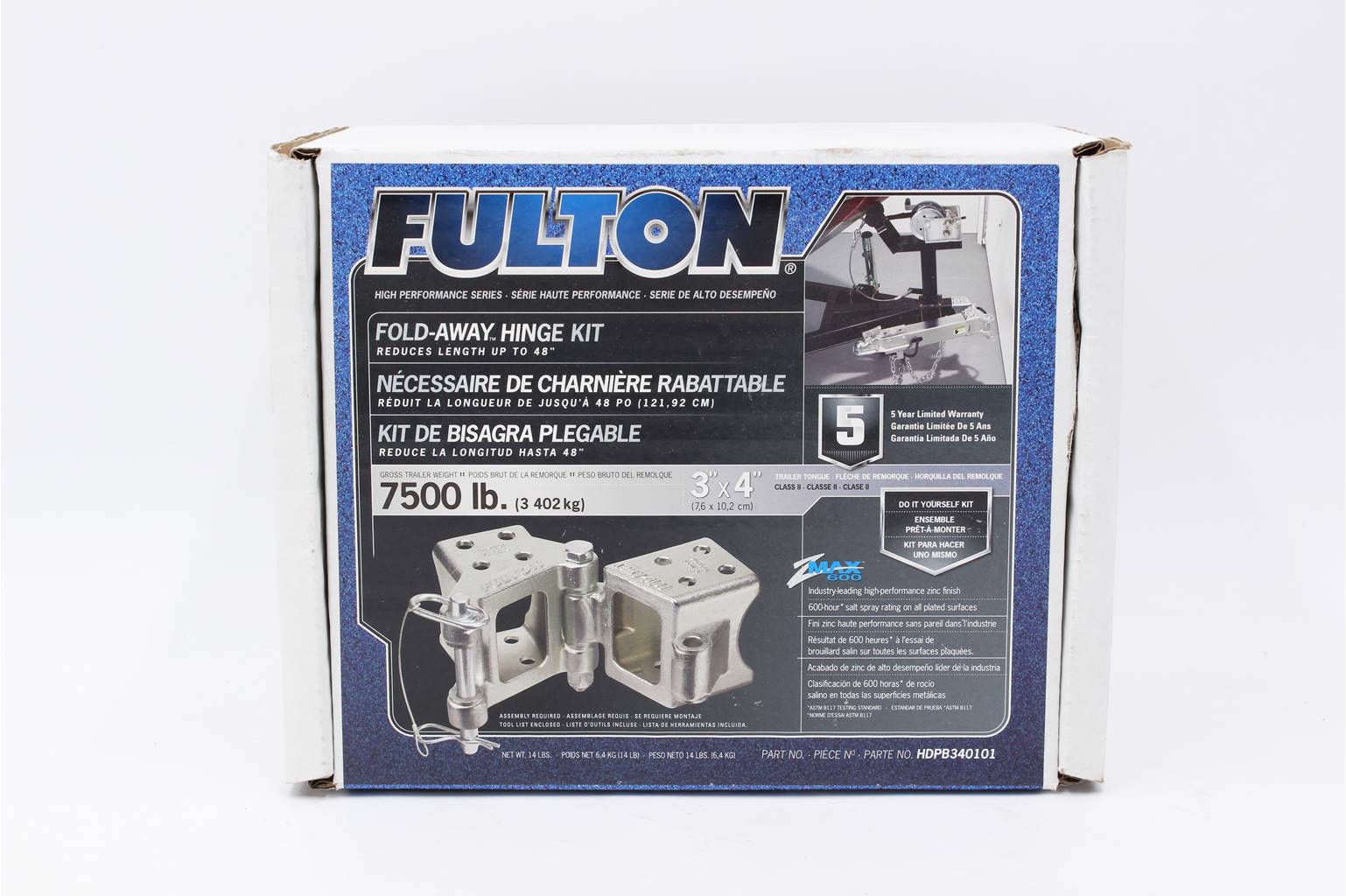 Fulton 3" X 4" HINGE KIT flthdpb340101 Gregg Distributors LP