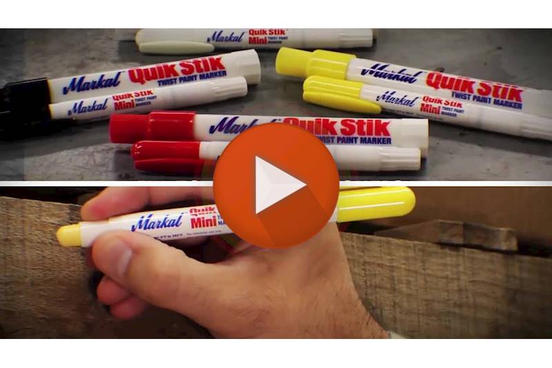 White Markal Quik Stik Twist Solid Paint Marker (EA)