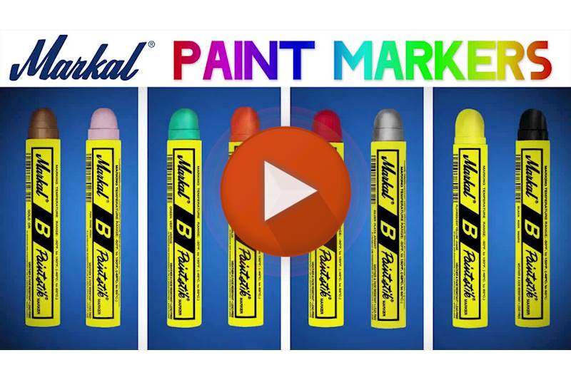 Orange Paint Sticks marker- Markal 12 paint sticks in the box