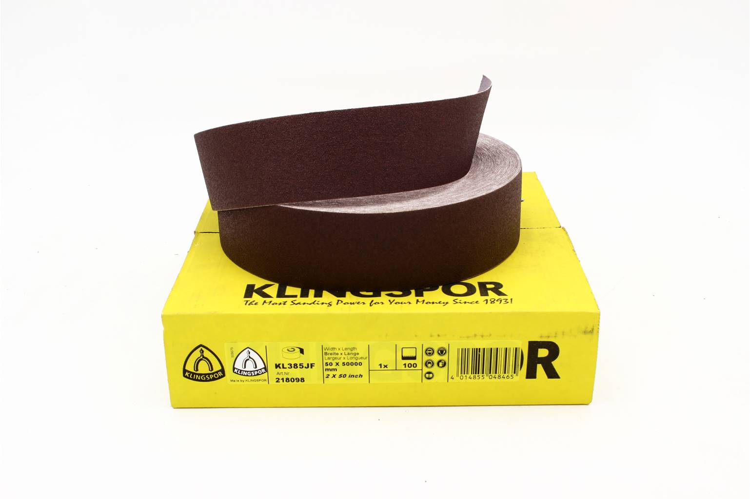 Klingspor 2 X 50 KL385JF 100G RL kls218098 ohcanadasupply.ca