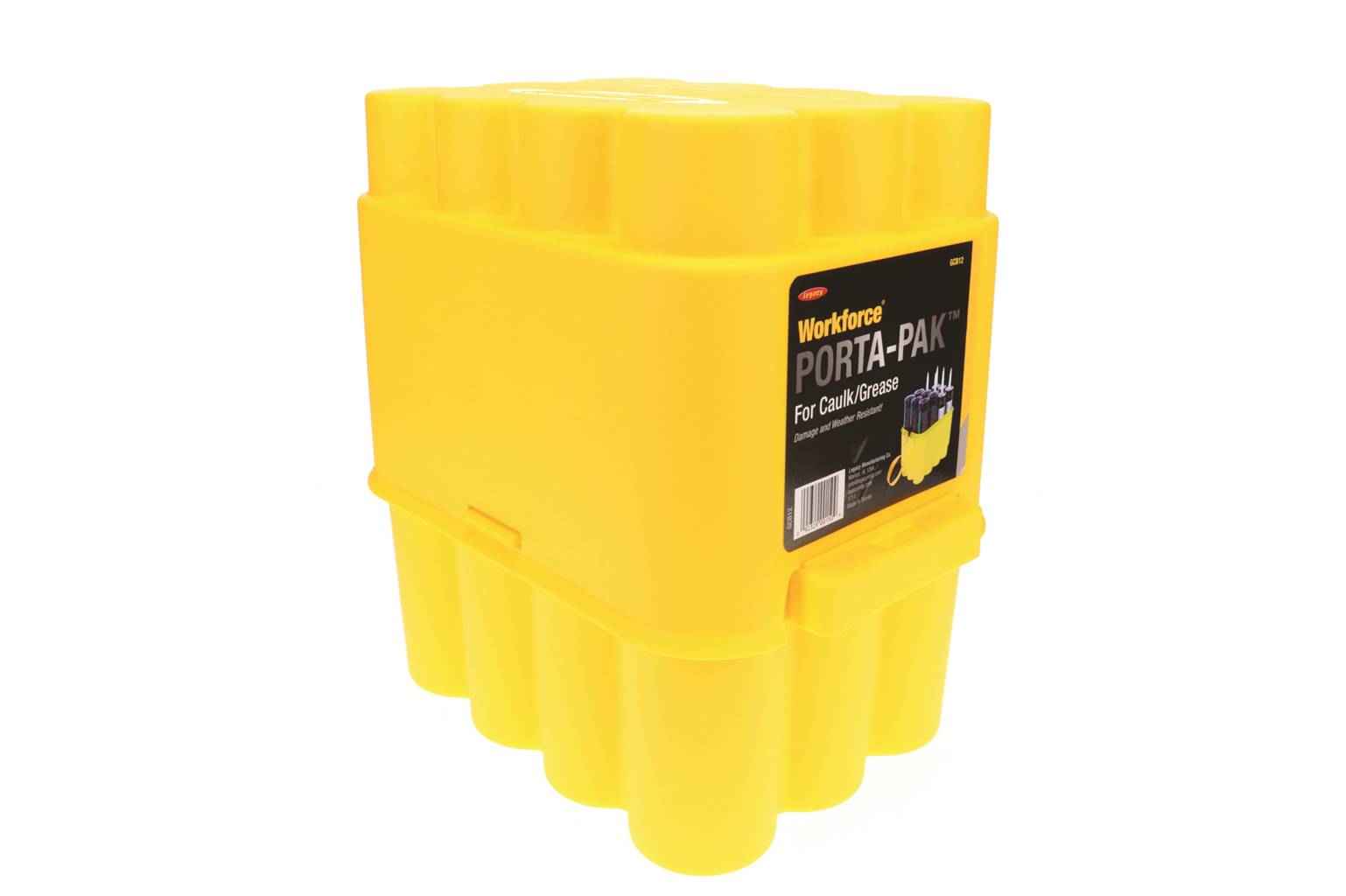 Legacy PORTAPAKTM GREASE AND CAULK TUBE STORAGE BOX leggcb12