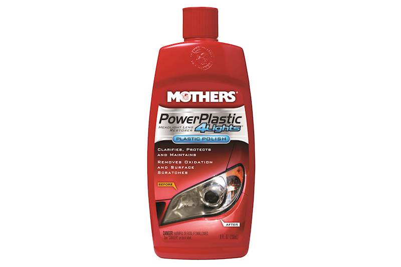 Mothers 08808 PowerPlastic 4Lights 8 oz. Plastic Polish