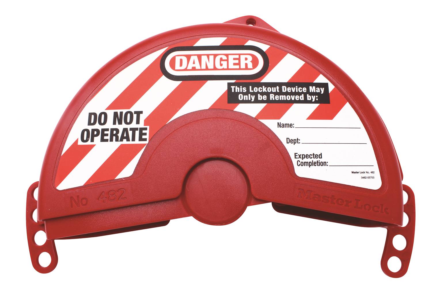 Facility Maintenance & Safety MASTERLOCK VALVE HANDLE LOCKOUT COVER FOR