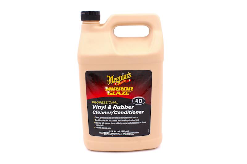 Mirror Glaze #40 Vinyl & Rubber Cleaner / Conditioner Gal (M4001)