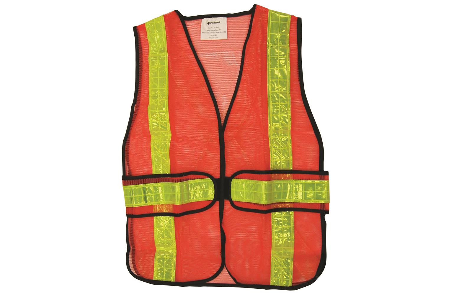 Prevent Economy High Visibility Safety Vest nnnoesv ohcanadasupply.ca