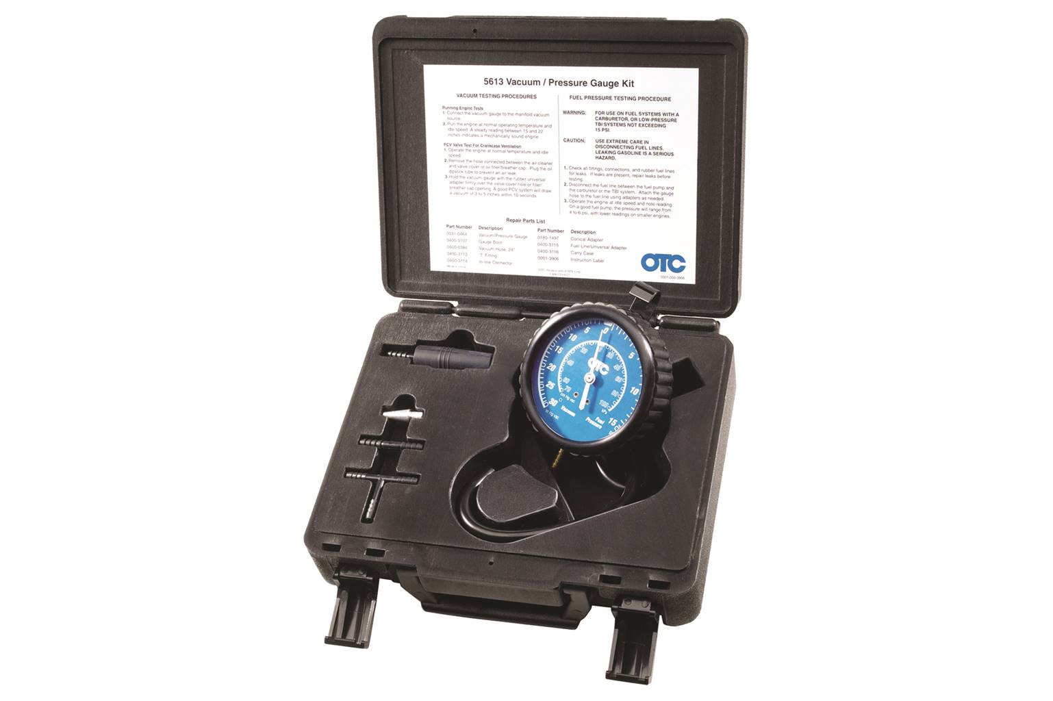 OTC VACUUM/PRESSURE GAUGE KIT otc5613 ohcanadasupply.ca