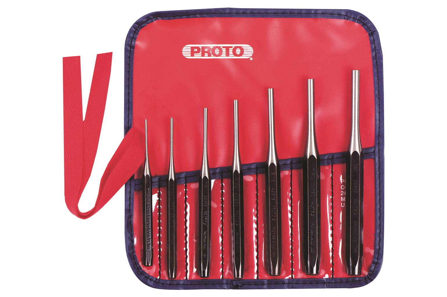 Proto 7 Piece SuperDuty Drive Pin Punch Set pro48007 ohcanadasupply.ca