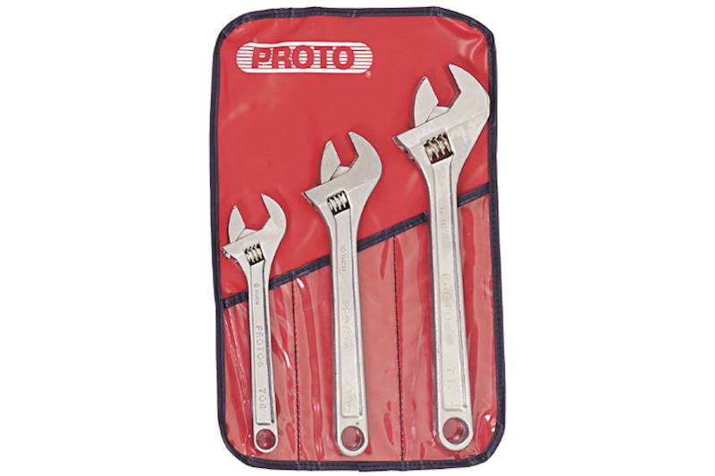 Proto adjustable shop wrench set