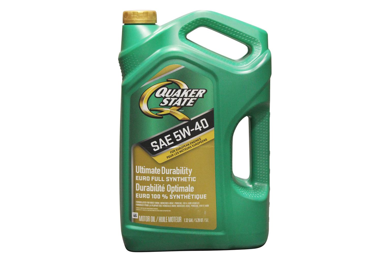 Quaker State 5W40 ® ULTIMATE DURABILITY EUROPEAN FULL SYNTHETIC MOTOR