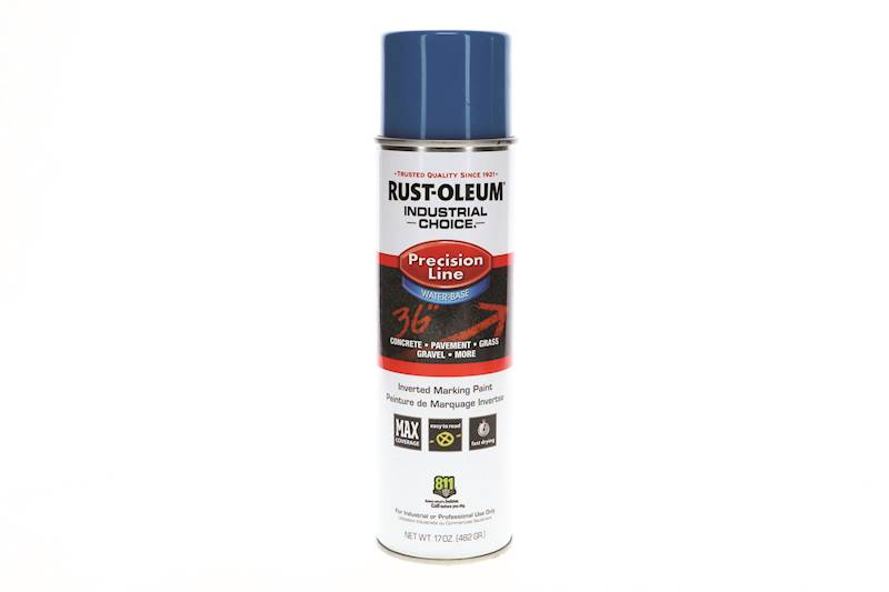 Rust-Oleum Marking Paint Spray Water-Based 17 oz. APWA Caution BE 203031 