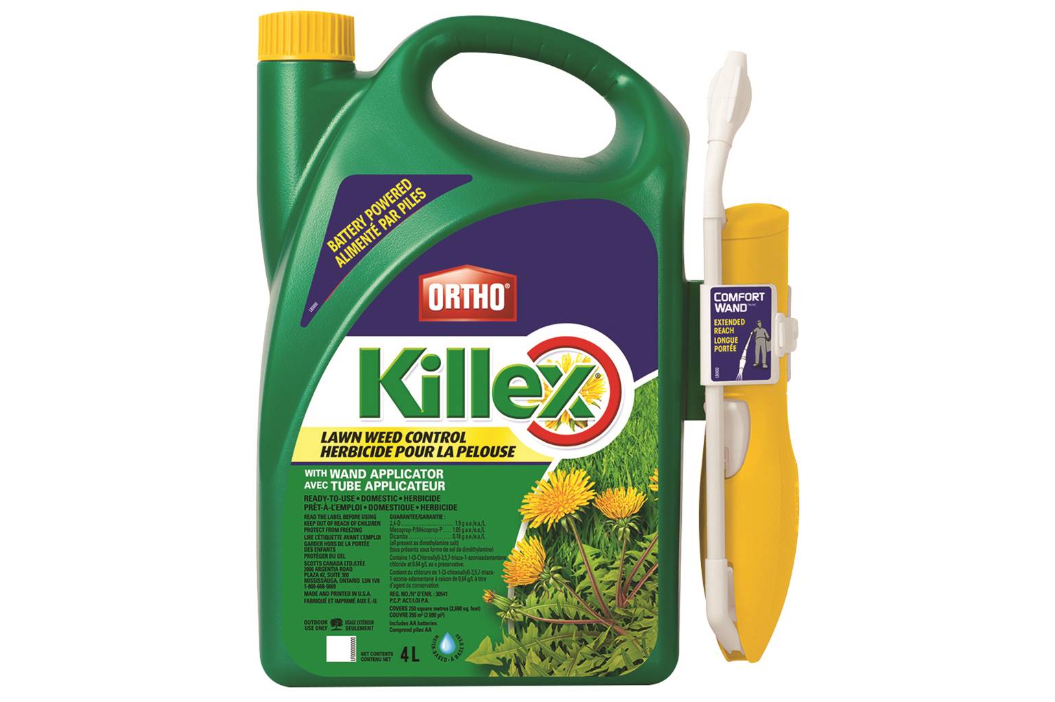 Scotts ORTHO® KILLEX® LAWN WEED CONTROL READYTOUSE 4 L (With Wand