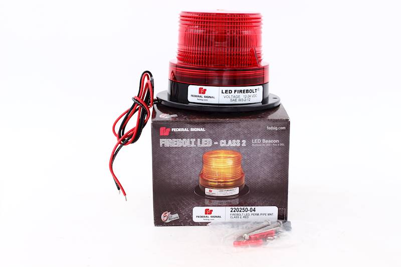 Target Tech Red Firebolt Led Strobe Tar22025004 22025004 Strobe Lights And Beacons