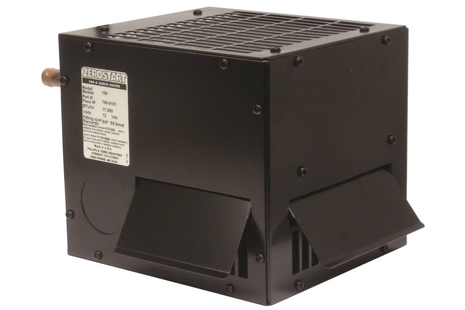 Temro 17500 BTU 12V CAB HEATER tem7000101 ohcanadasupply.ca