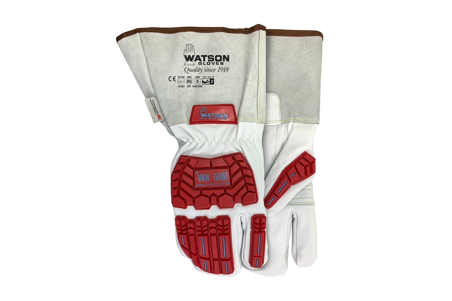 Watson VAN GOAT LEATHER WORK GLOVE HIGH PERFORMANCE wat95491ftprm Gregg Distributors LP
