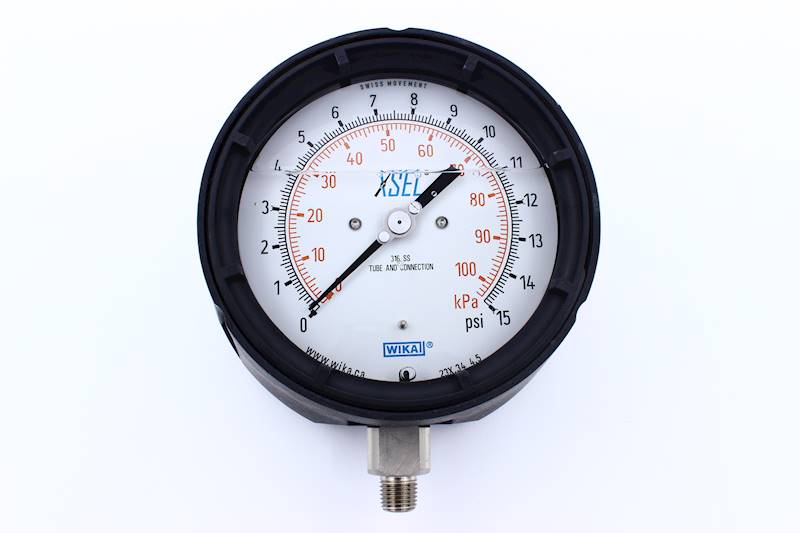 15 lb pressure gauge