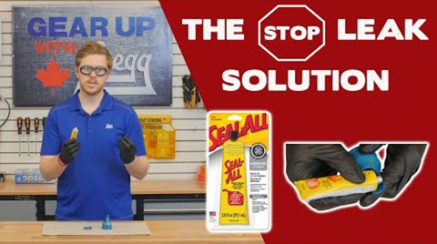 Use Seal-All To Repair Oil, Water, Gas Leaks, and More!