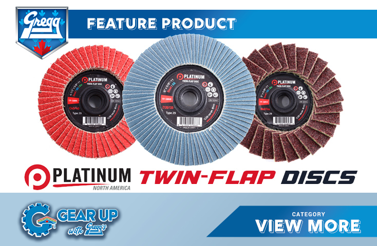 Platinum Twin-Flap Discs | Featured Product | Gear Up With Gregg's Blog