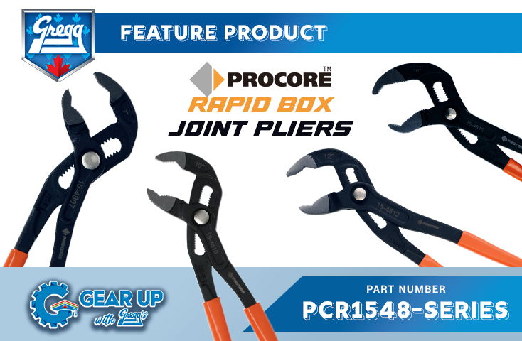 Feature Product – Procore Rapid Box Joint Pliers