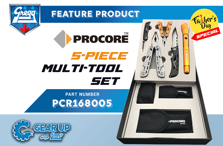 Feature Product – Procore 5-Piece Multi-Tool Set