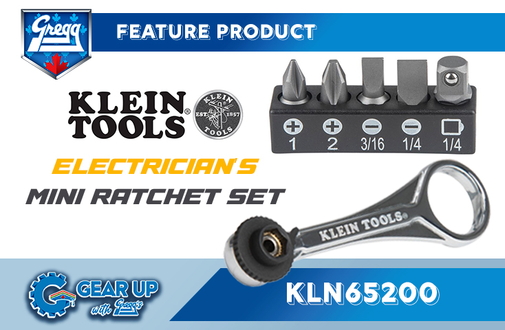 Klein Tools Electrician’s Mini Ratchet Set | Featured Product | Gear Up With Gregg's Blog