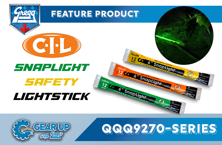 C-I-L 12HR Safety Lightstick | Featured Product | Gear Up With Gregg's Blog