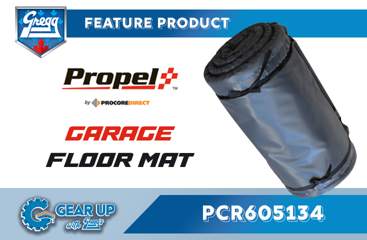 Propel HD Garage Floor Mat | Featured Product | Gear Up With Gregg's Blog