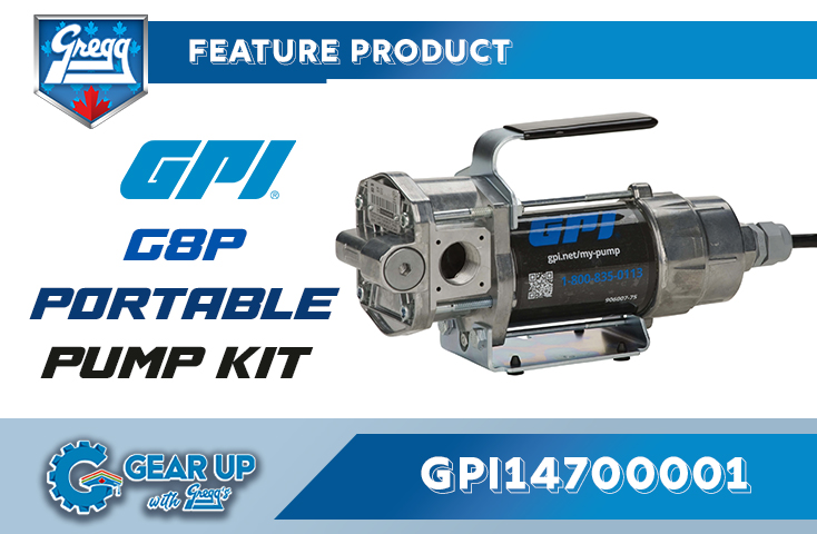 GPI G8P Portable Pump Kit | Featured Product | Gear Up With Gregg's Blog
