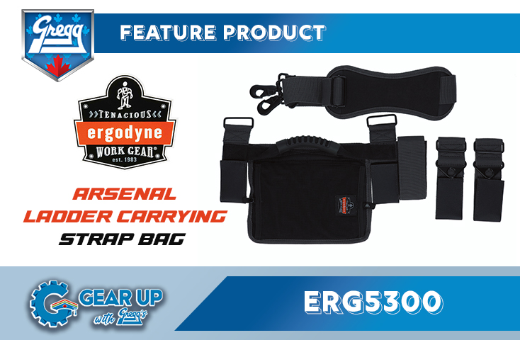 Ergodyne Arsenal Ladder Carrying Strap | Featured Product | Gear Up With Gregg's Blog