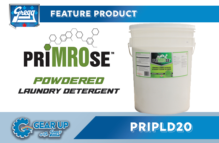 Primrose Powdered Laundry Detergent | Featured Product | Gear Up With Gregg's Blog